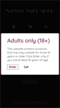 Mobile Screenshot of nanasvapeshop.com